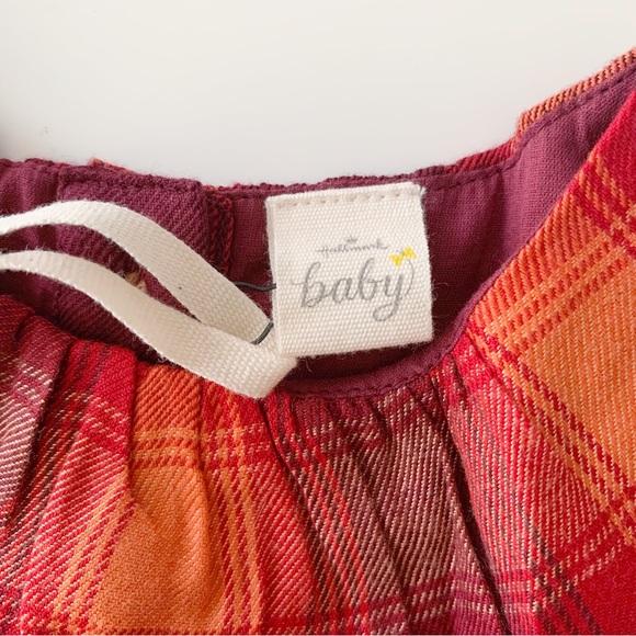 Hallmark baby plaid flannel dress size 2T - Picture 4 of 5